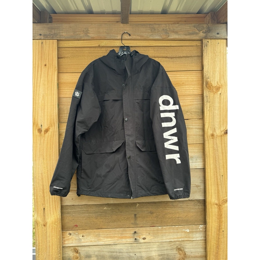 ZARA MAN BLACK Technical Hooded ‎ JACKET S LONG SLEEVE 1792 308 Size XLarge